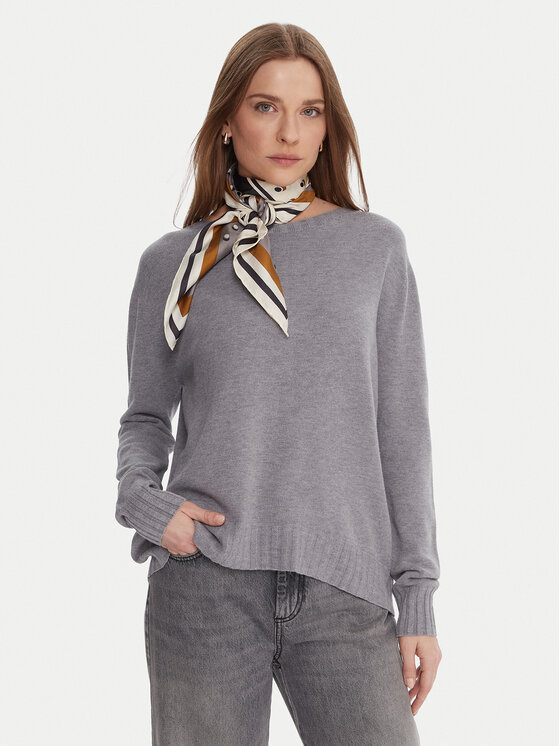 Kontatto Kontatto Pullover 3M0808C Grau Relaxed Fit