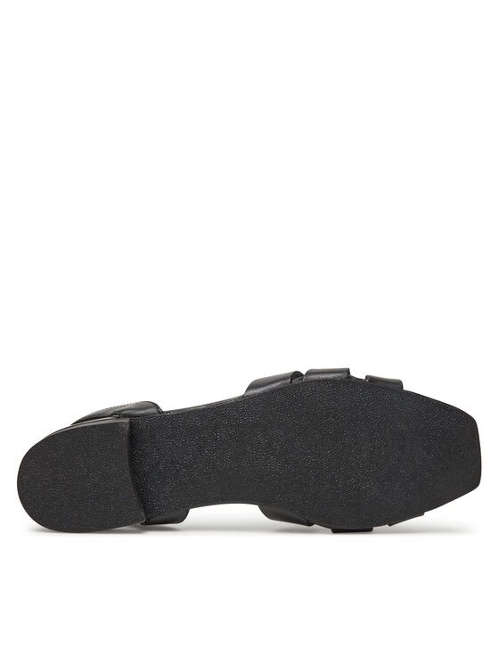 TWINSET TWINSET Σανδάλια Ciabatta 251GCJ04A Μαύρο