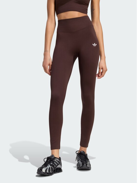 adidas adidas Colanți Essentials Seamless Leggings IA4522 Maro Slim Fit
