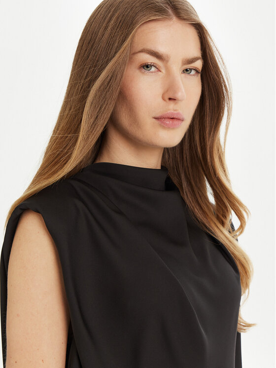 Marella Marella Blusa Armanda 2513161023 Nero Regular Fit