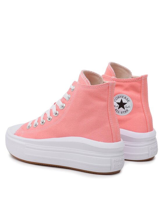 Converse Converse Trampki Chuck Taylor All Star Move A03544C Różowy