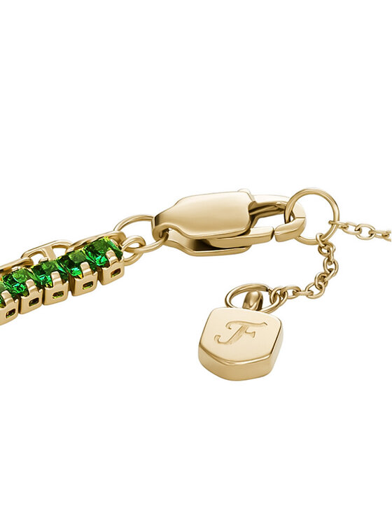 Fossil Fossil Bracciale Heritage D-Link Glitz JA7272710 Oro