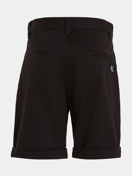 Calvin Klein Jeans Calvin Klein Jeans Kratke hlače Ceremony IB0IB02063 Crna Regular Fit