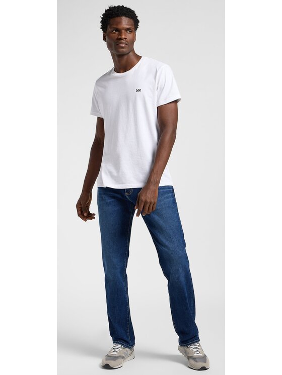 Lee Lee Jeansy Straight Fit XM - Extreme Motion Niebieski Tapered Fit