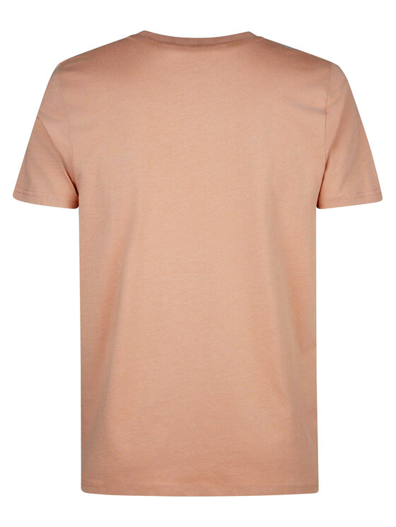 Petrol Industries Petrol Industries T-Shirt M-ROS-TSR002 Beżowy Regular Fit