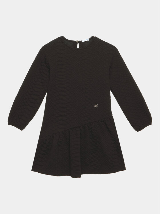Mayoral Rochie de zi 7.968 Negru Regular Fit