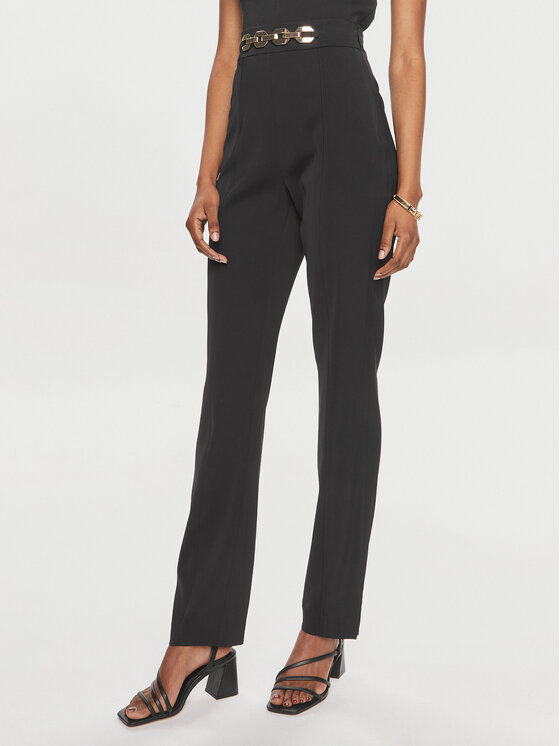 Marciano Guess Marciano Guess Παντελόνι υφασμάτινο 4GGB13 7074A Μαύρο Regular Fit