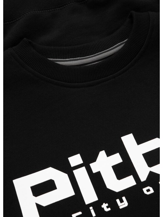 PITBULL PITBULL Bluza Bluza męska City Of Dogs S Czarny Regular Fit