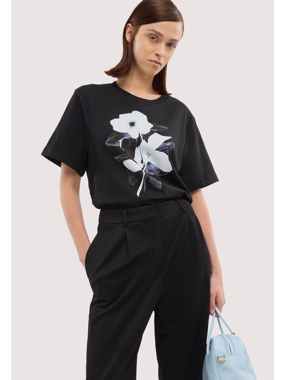 Trussardi Trussardi T-shirt G1326100244N033 Nero Regular Fit