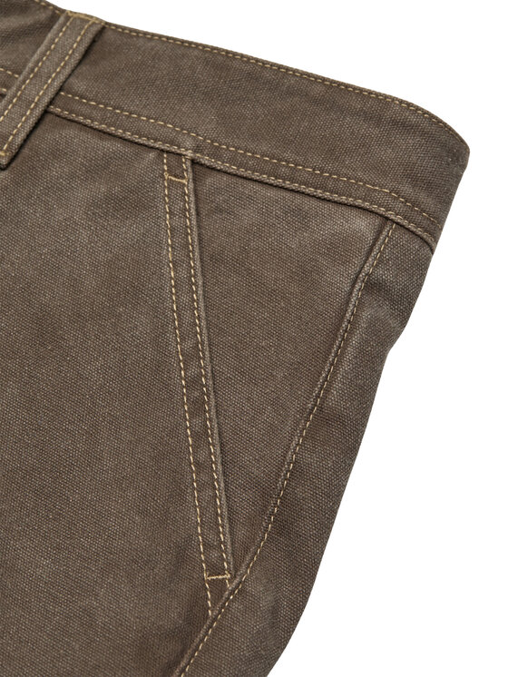 Element Element Bavlnené nohavice Big Carpenter Canvas ELYNP00201 Hnedá Relaxed Fit