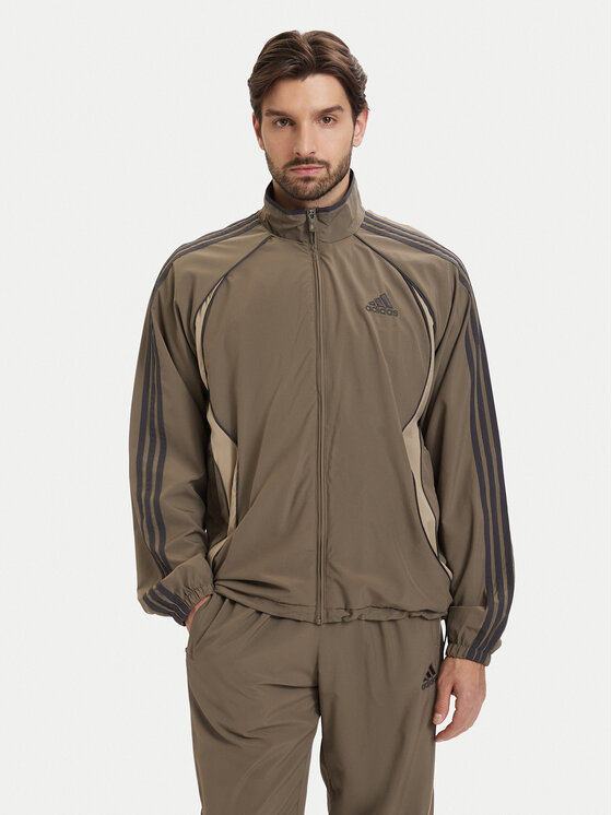adidas Bluză adicolor Teamgeist KD5860 Kaki Loose Fit