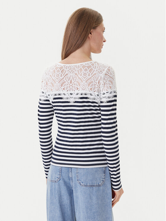 Morgan Morgan Blúzka 251-TMACO Tmavomodrá Slim Fit