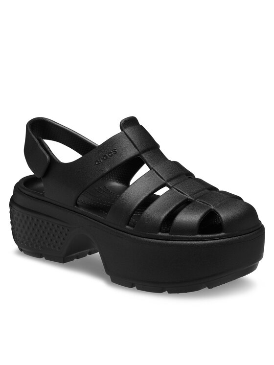 Crocs Crocs Sandále Stomp Fisherman Sandal 209938 Čierna