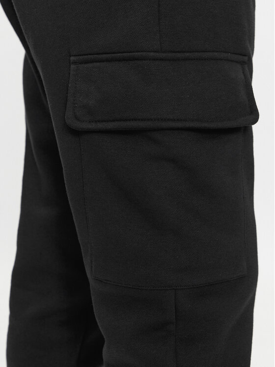 adidas adidas Pantaloni da tuta adicolor Trefoil IP2755 Nero Slim Fit