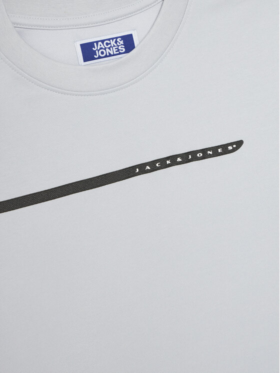 Jack & Jones Junior Jack & Jones Junior T-Shirt Fusion 12274610 Szary Regular Fit
