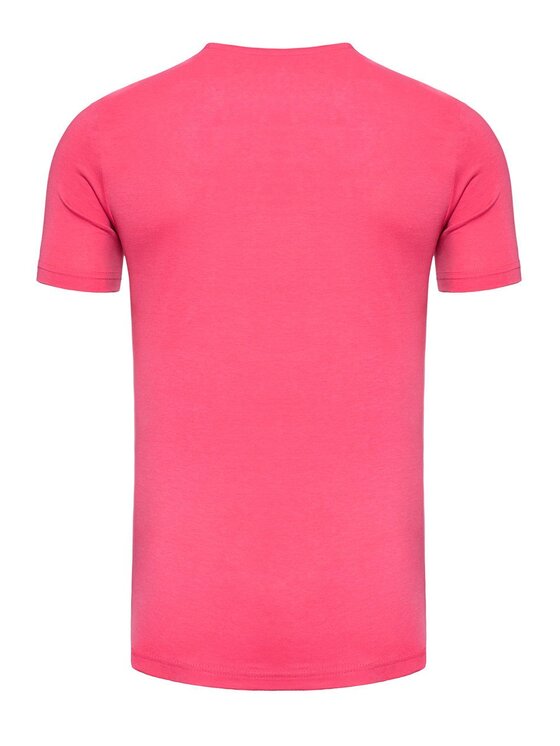 Mustang Mustang T-shirt PRINT TEE Rosa Regular Fit