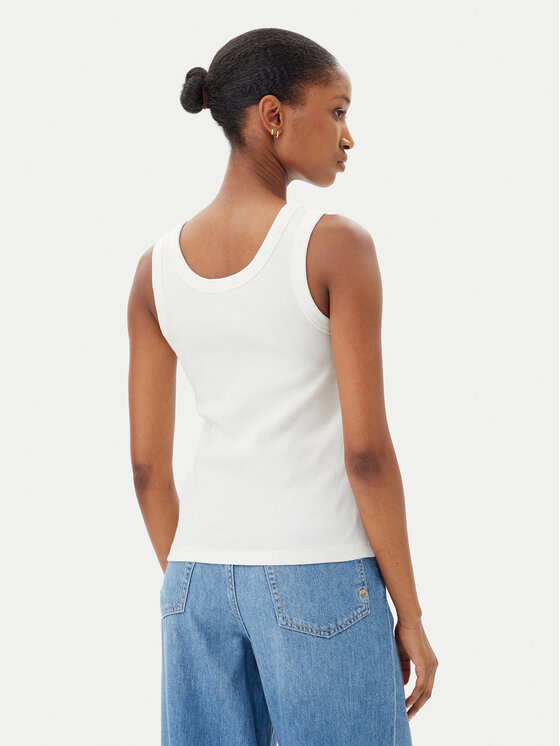 Marella Marella Top Dede 2515941032 Écru Regular Fit