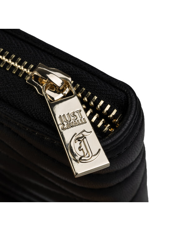 Just Cavalli Just Cavalli Velká dámská peněženka 77RA5PE1 RANGE ZEBRA Černá