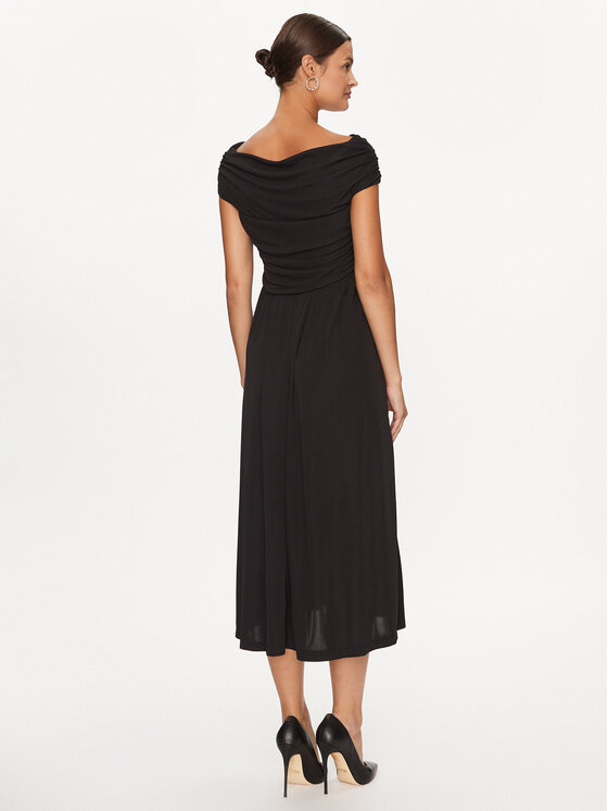 Rinascimento Rinascimento Kokteilikleit CFC0115402003 Must Regular Fit