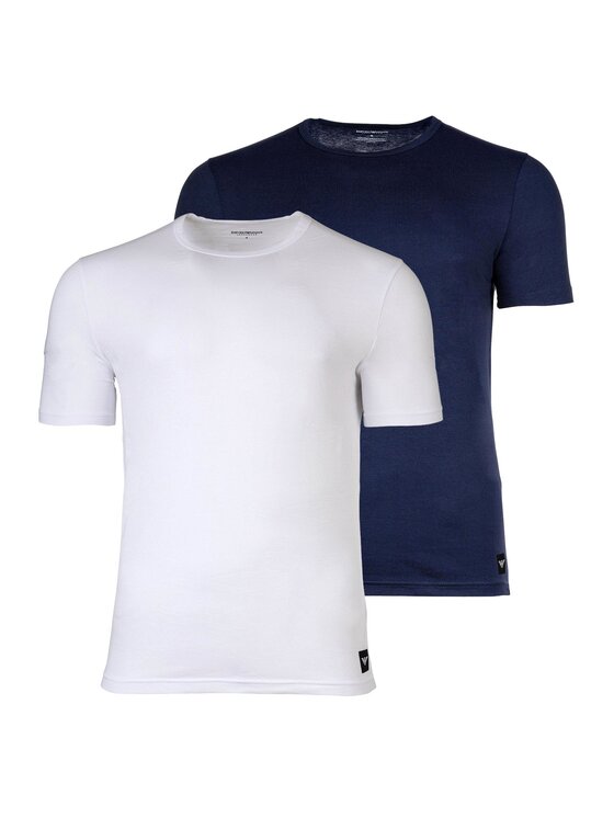 Emporio Armani Emporio Armani T-Shirt 31424 Niebieski Comfort Fit
