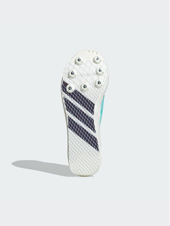 adidas adidas Kolce do biegania Adizero TJ/PV Track and Field Turkusowy