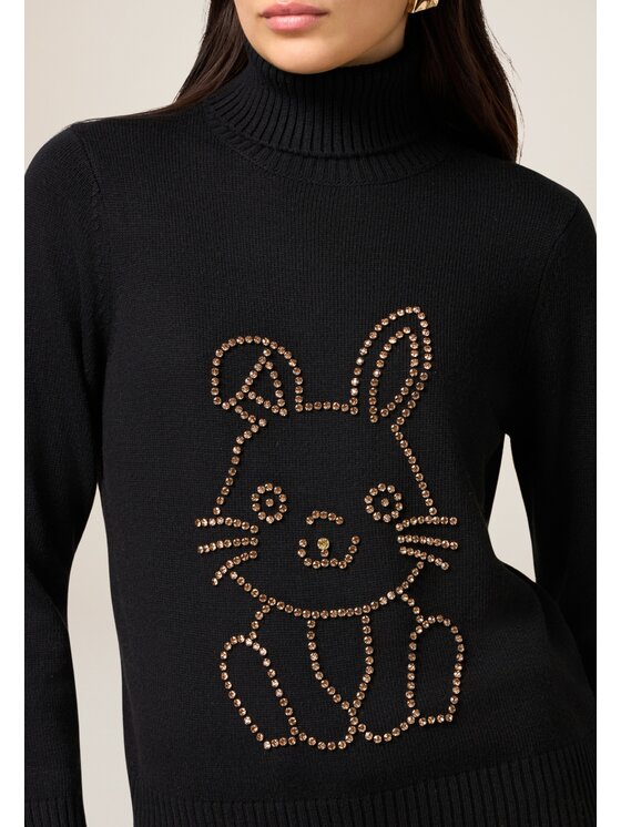 Oltre Oltre Cardigan M518J005290N033 Nero Regular Fit