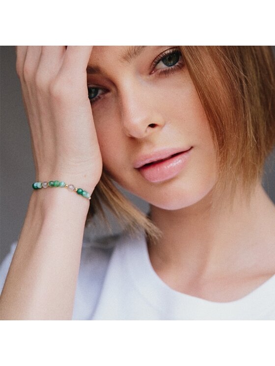 ANIA KRUK ANIA KRUK Bransoletka SAKAU0683Z Żółte złoto