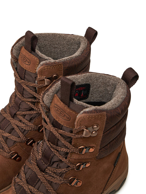 Keen Keen Pārgājienu apavi Greta Waterproof 1027717 Brūns