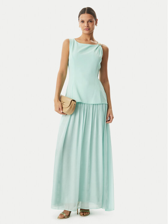 Rinascimento Rinascimento Вечірня сукня CFC0020281002 Svetlozelena Slim Fit