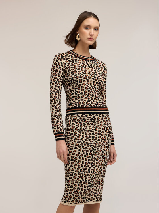 Motivi Motivi Maglione M249W003963N0R2 Crema Regular Fit