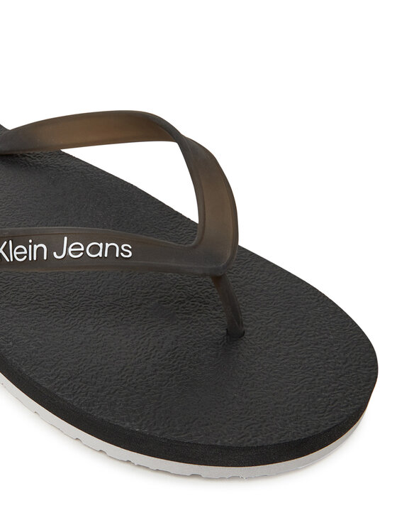 Calvin Klein Jeans Calvin Klein Jeans Japonki Thong+ Tpu YM0YM01265 Czarny