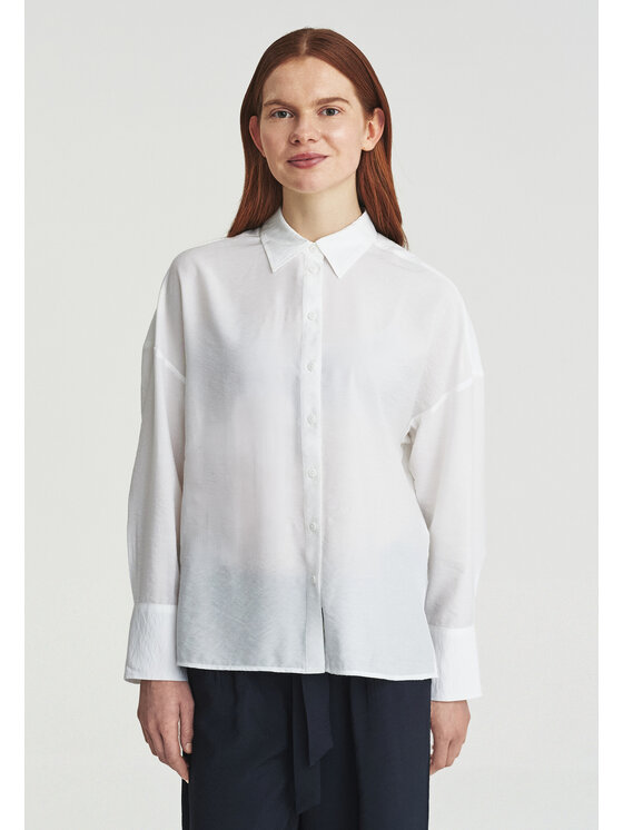 TATUUM TATUUM Koszula RAYO 1 Kremowy Loose Fit