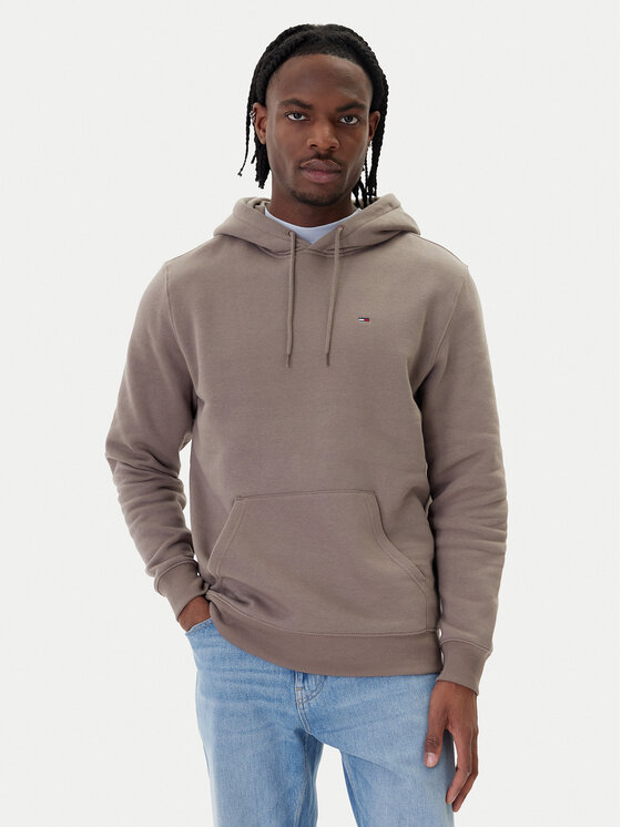 Tommy Jeans Tommy Jeans Džemperis ar kapuci DM0DM20742 Pelēks Regular Fit