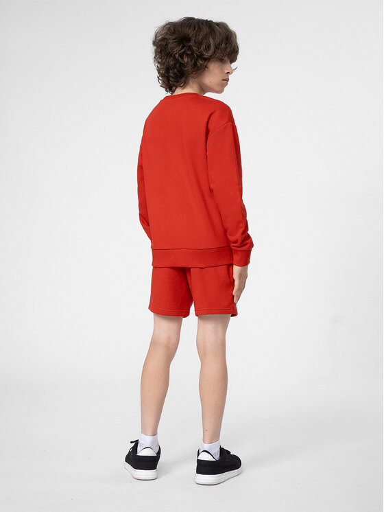 4F 4F Sportske kratke hlače 4FJSS23TSHOM049 Crvena Regular Fit