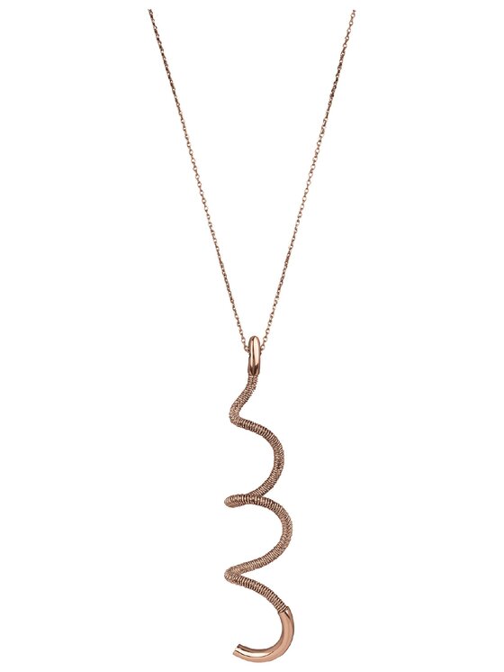 Breil Breil Collana NEW SNAKE STEEL Oro rosa