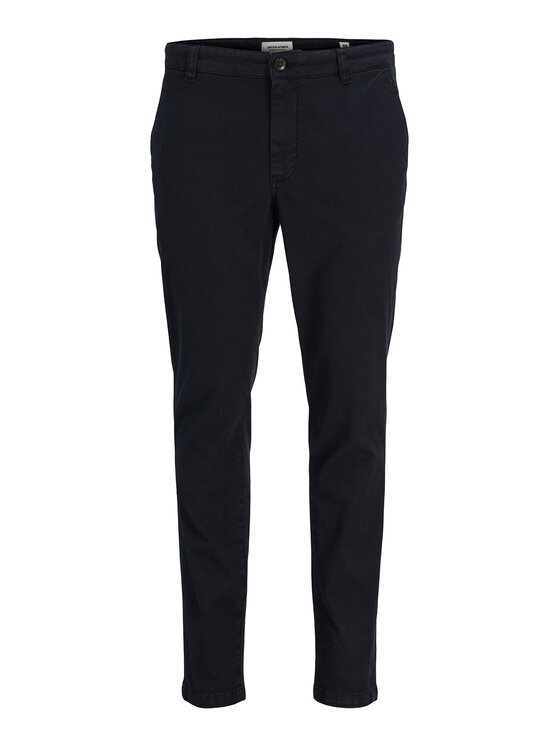 Jack & Jones Jack & Jones Chino hlače Marco Arthur 12260904 Mornarsko modra Slim Fit