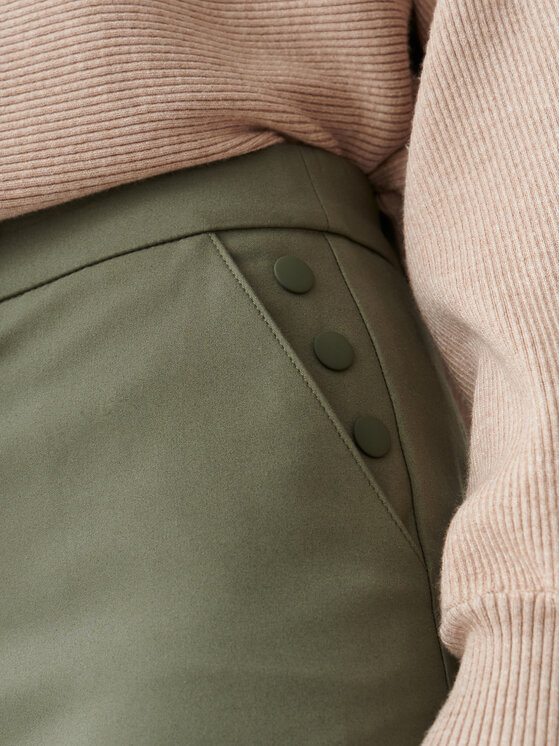 TATUUM Tatuum Pouzdrová sukně Fili T2318.174 Khaki Slim Fit