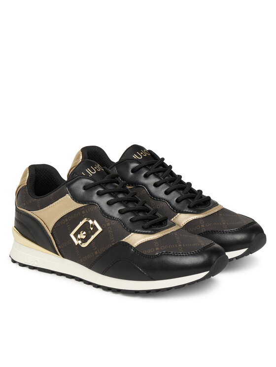 Liu Jo Liu Jo Sneakersy Maxi Wonder Low 02 BF5015 PX689 Czarny