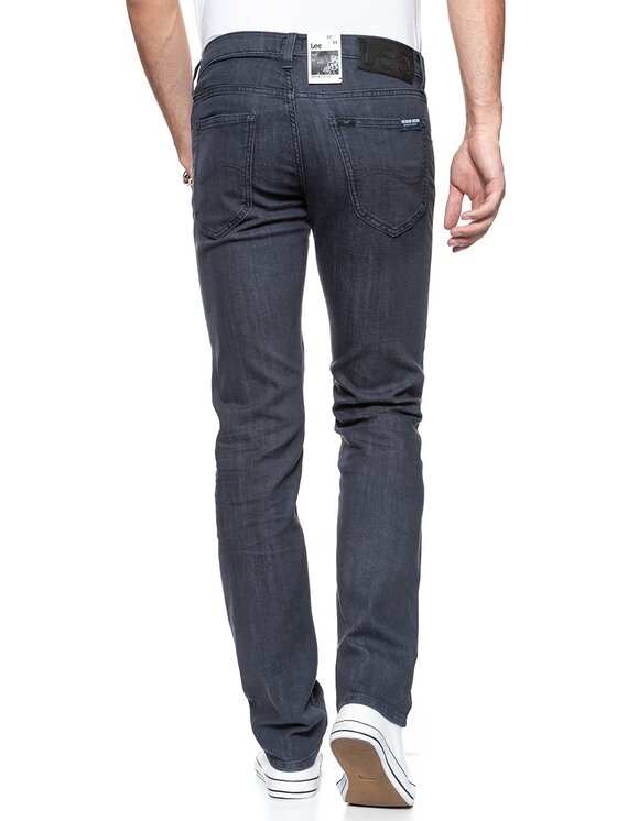 Lee Lee Jeansy DAREN ZIP FLY Niebieski Straight Fit