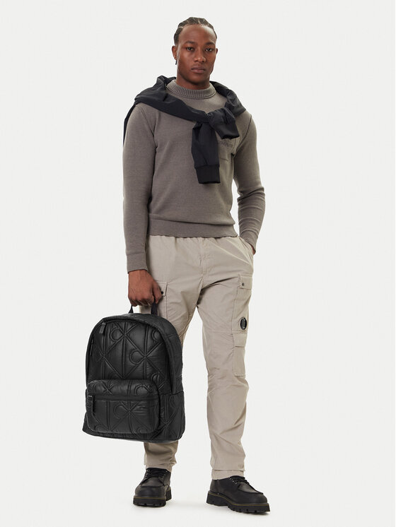 Calvin Klein Calvin Klein Nahrbtnik Puffer Round Backpack LV04D3141G Črna