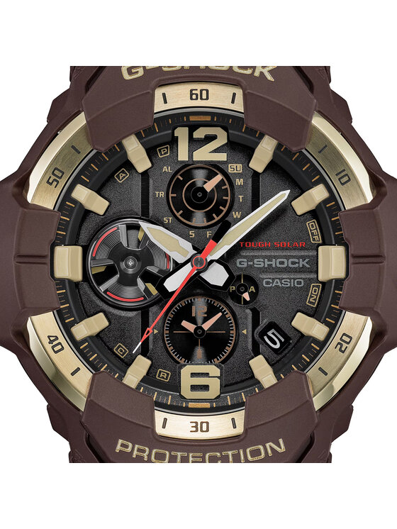 Casio Casio Zegarek GR-B300H-5AER Brązowy