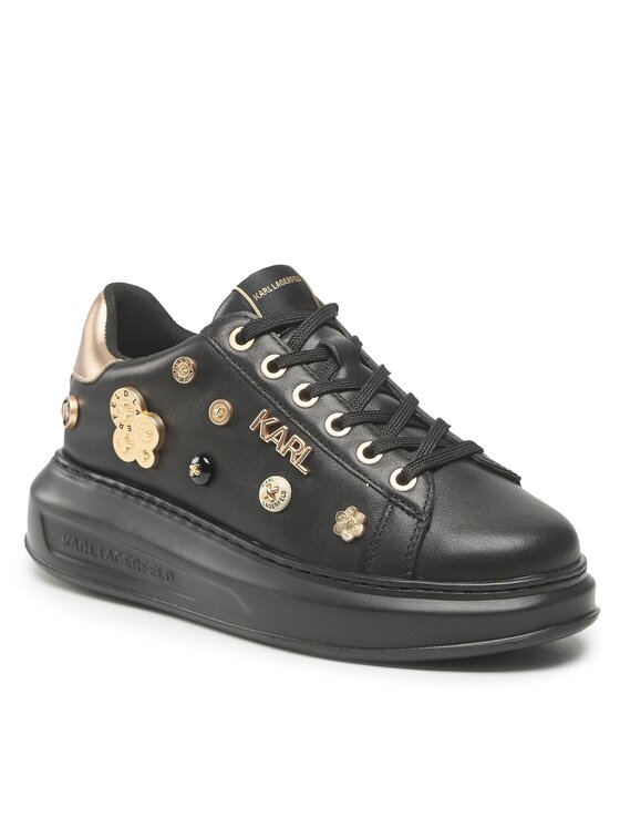 KARL LAGERFELD Sneakers KL62579C Schwarz, Größe 37