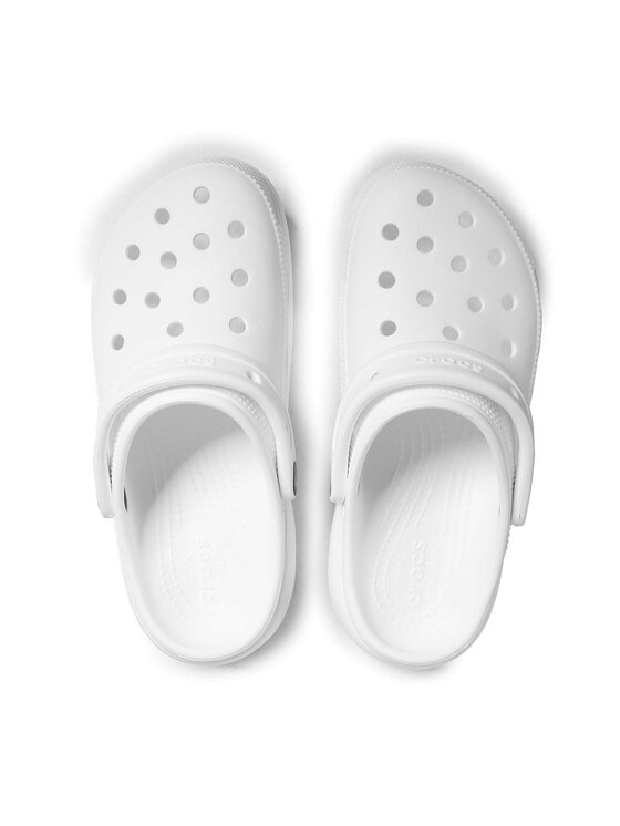 Crocs Crocs Iešļūcenes Classic Platform Clog W 206750 Balts