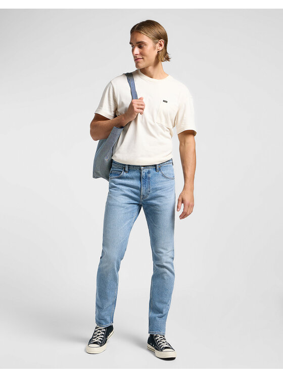 Lee Lee Jeansy RIDER Niebieski Slim Fit
