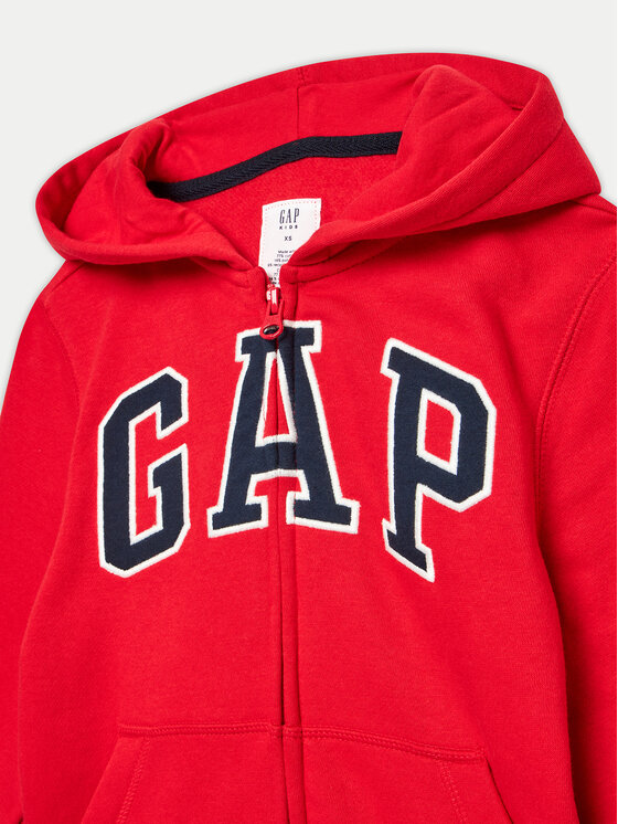 Gap Gap Bluza 550082-00 Czerwony Regular Fit