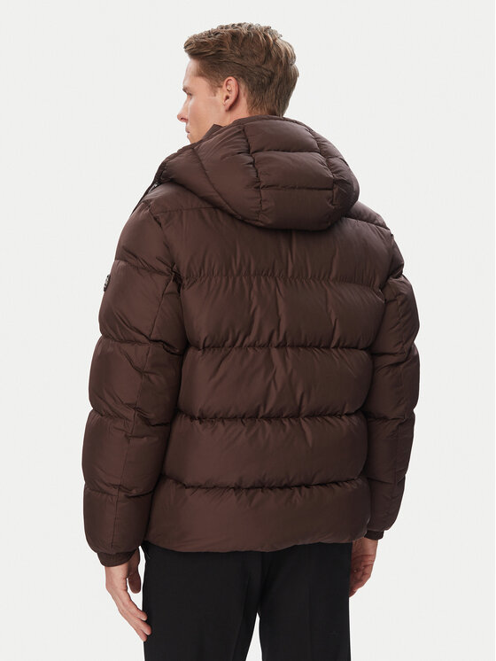 BOSS BOSS Geacă de iarnă H-Colter 50565108 Maro închis Regular Fit