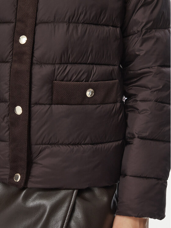 MICHAEL Michael Kors MICHAEL Michael Kors Prehodna jakna 77B6605M42 Temno rjava Regular Fit