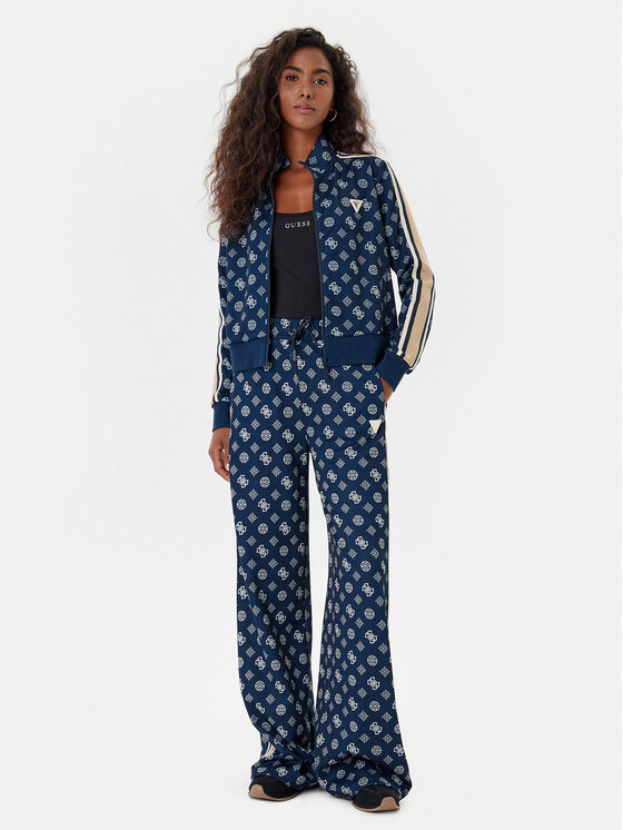 Guess Guess Felpa V5YQ07 K0282 Blu scuro Regular Fit