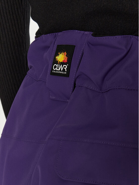 Colourwear Colourwear Lyžařské kalhoty Cork Pant 7010322 Fialová Regular Fit