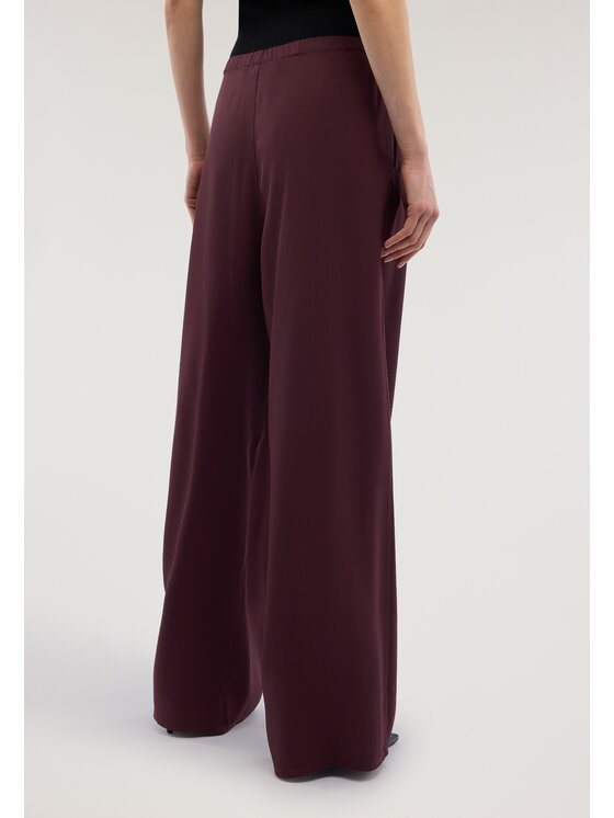 Trussardi Trussardi Pantaloni di tessuto P271A002361N046 Bordeaux Over Fit